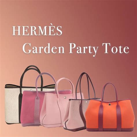 hermes garden party totes